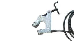 Lampert parallel clamp, plug 4 mm, cable 1 m