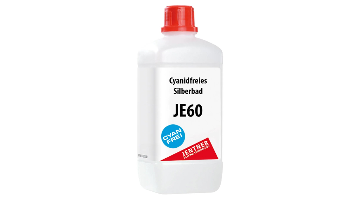Zilverbad JE60 cyanidevrij, gebruiksklaar, 1 liter