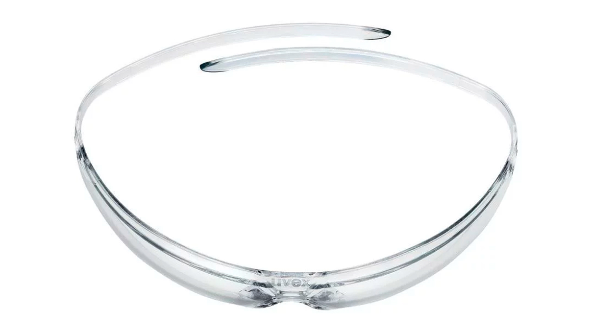 Schutzbrille pure fit, farblos, Sichtscheiben unbeschichtet, flexible Bügel