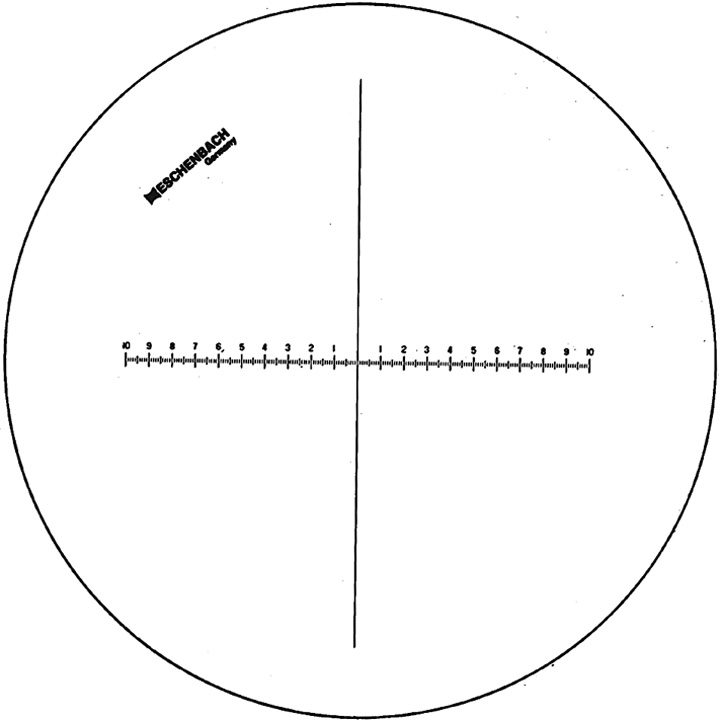 Eschenbach Mess-Skala, Zubehör für Präzision-Skalenlupe
