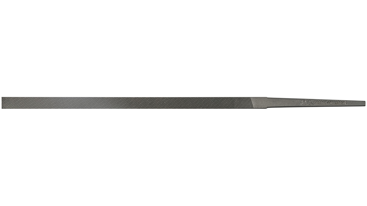 Vallorbe precision file, narrow pillar, 150 mm, cut 6