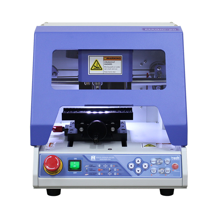 CNC-Gravurgerät Magic-20 mit Spannvorrichtung, Pin und Skala, für große Stücke CNC-Gravurgerät Magic-20 mit Spannvorrichtung, Pin und Skala, für große Stücke