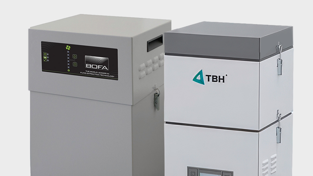 Extraction units for laser engraving