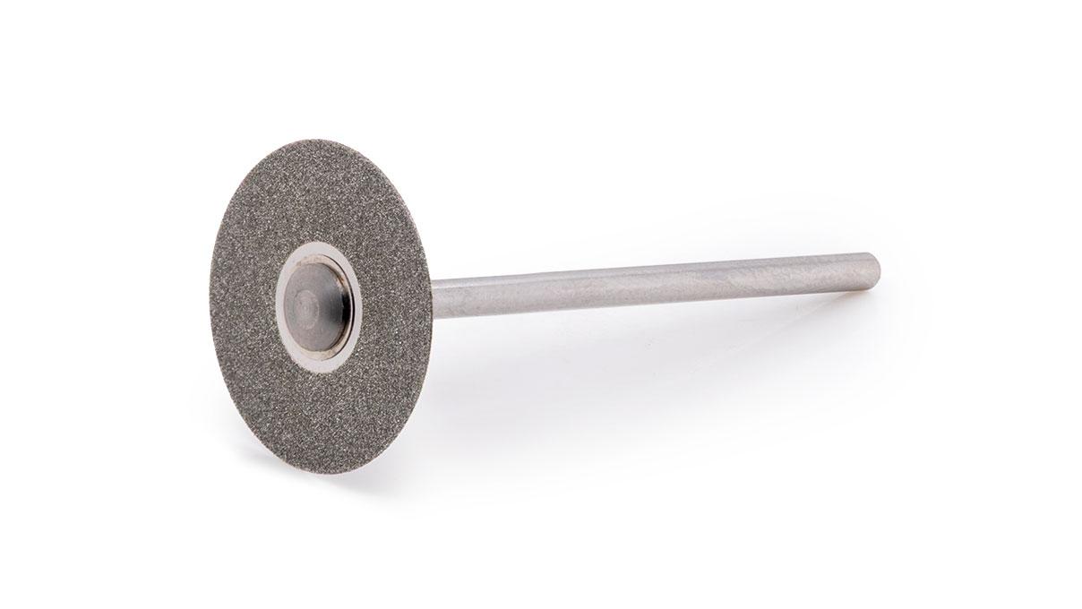Lampert Diamantschuurschijf, fijn, Ø 22 mm, schacht Ø 2,3 mm