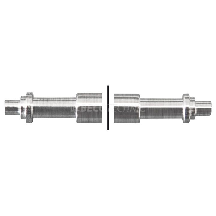 Federstege, Rohr Länge 13,00 mm, Ø 1,80 mm, Zapfen Länge 1,00 mm, Ø 0,88 mm