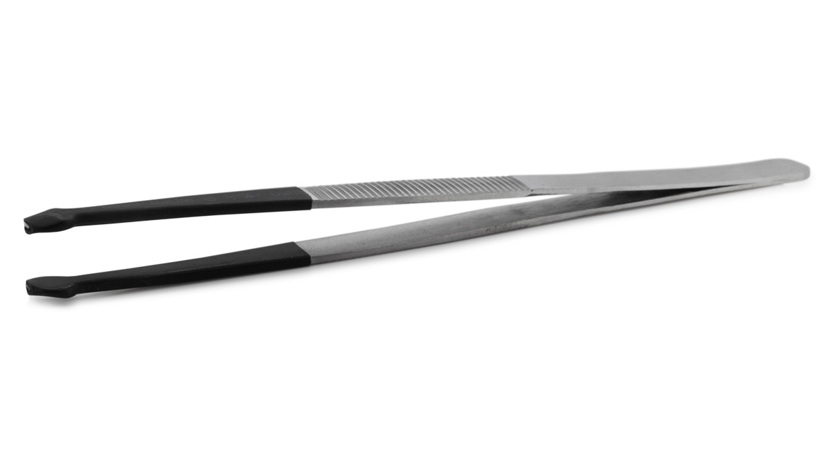 Pinza para sujetar perlas, acero