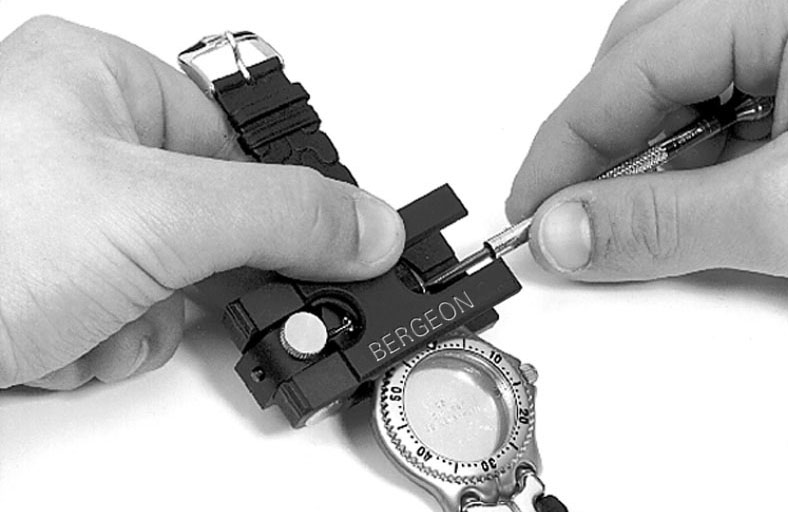 Bergeon 6670-S hand vice set for bracelets
