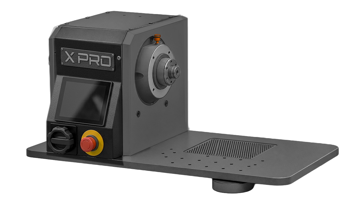 Micromecalp XPro1 Touch Flexibel configureerbare afwerkmachine voor het opknappen van horloges,
enkelzijdige opname voor bewerkingsgereedschappen, 230 V