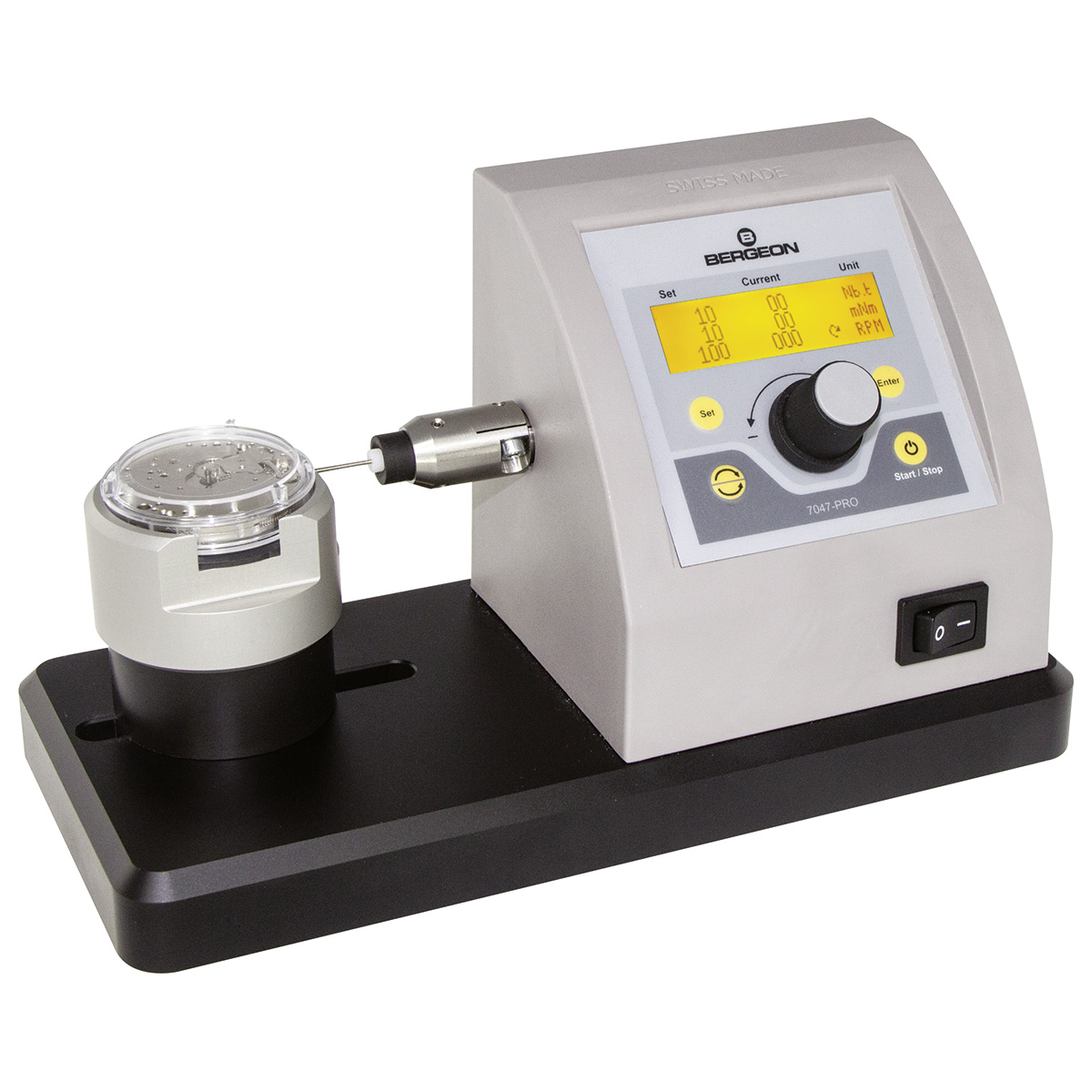 Bergeon 7047-PRO1-TP winding machine for mechanic and automatic watches