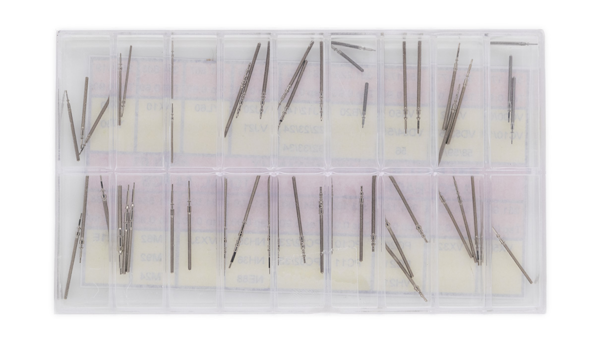 Assortiment van wikkelassen Seiko-Hattori, 3 stuks per type, 54 stuks