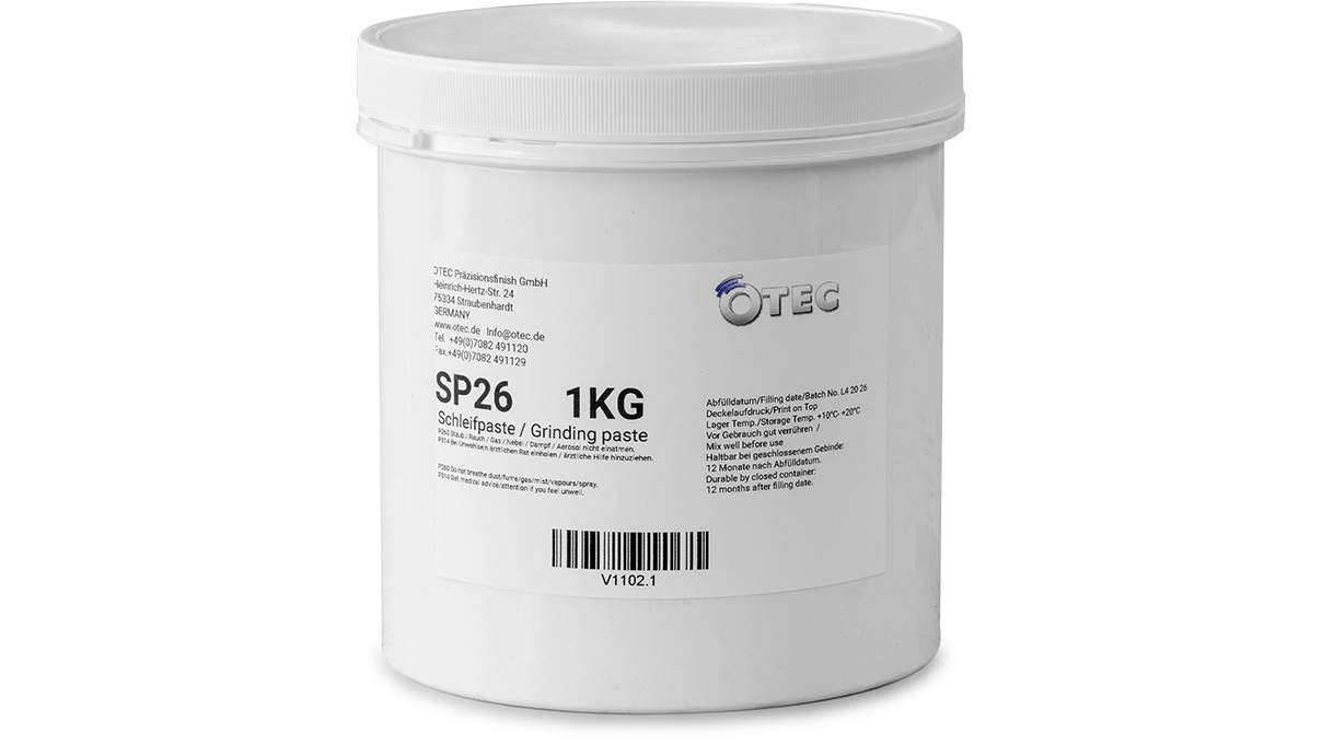 Otec Schleifpaste SP26, für Trockenschleifgerät, 1 kg