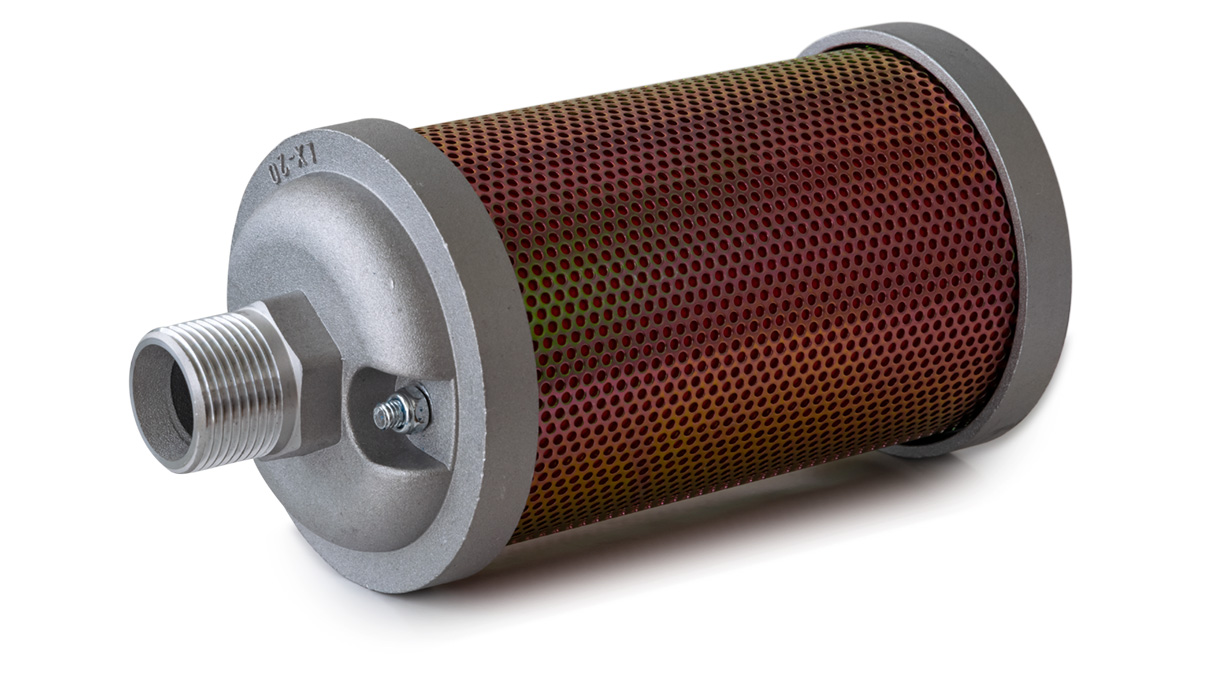 High-performance silencer G 3/4"