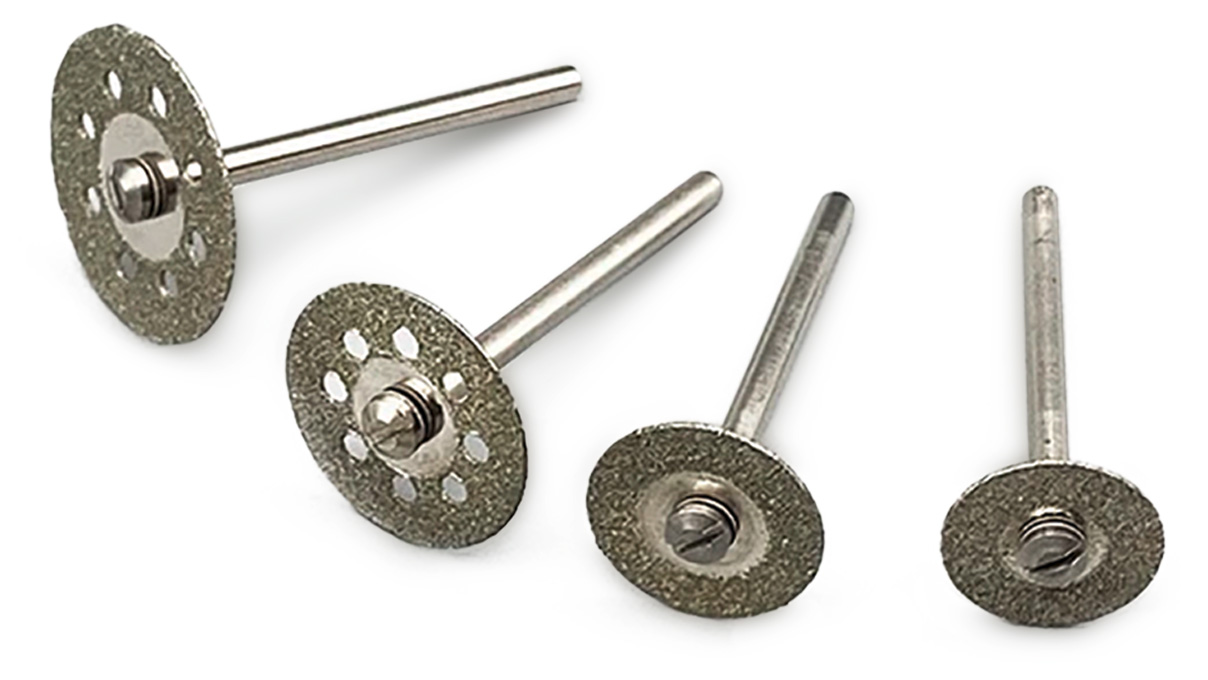 Jooltool Diamond Mini Cut-Off, juego de discos de diamante, 4 piezas