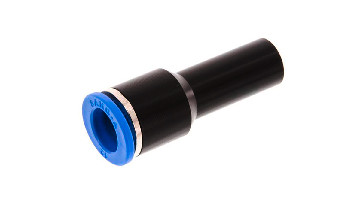 Reduction 14 mm plug nipple x 12 mm hose