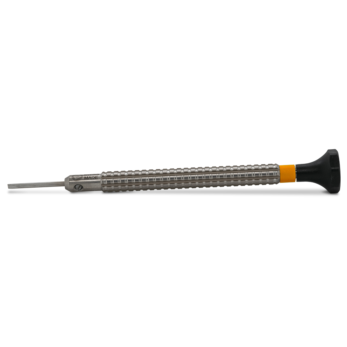 Bergeon 7965-180 screwdriver, blade 1,8 mm, light orange, for torque cylinders