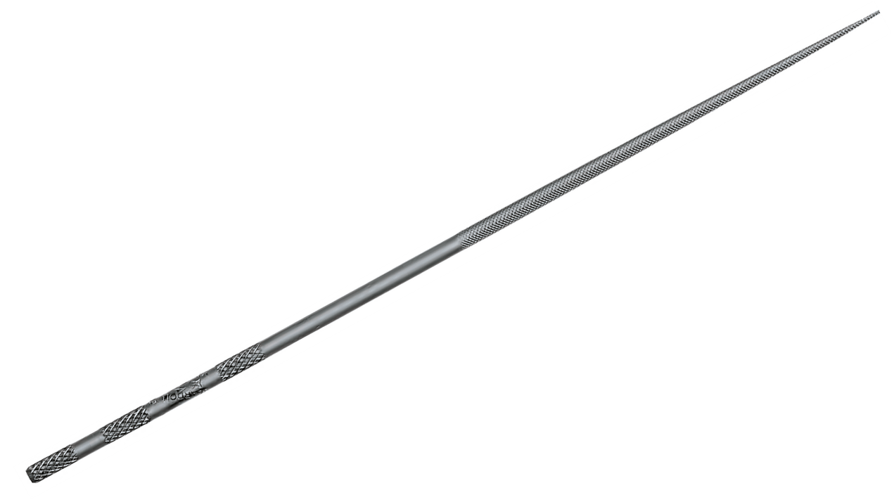 Vallorbe naaldvijl, rond, 160 mm, slag 6