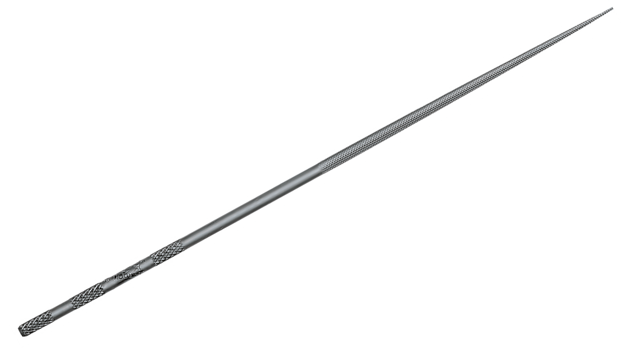 Vallorbe Nadelfeile, rund, 160 mm, Hieb 6