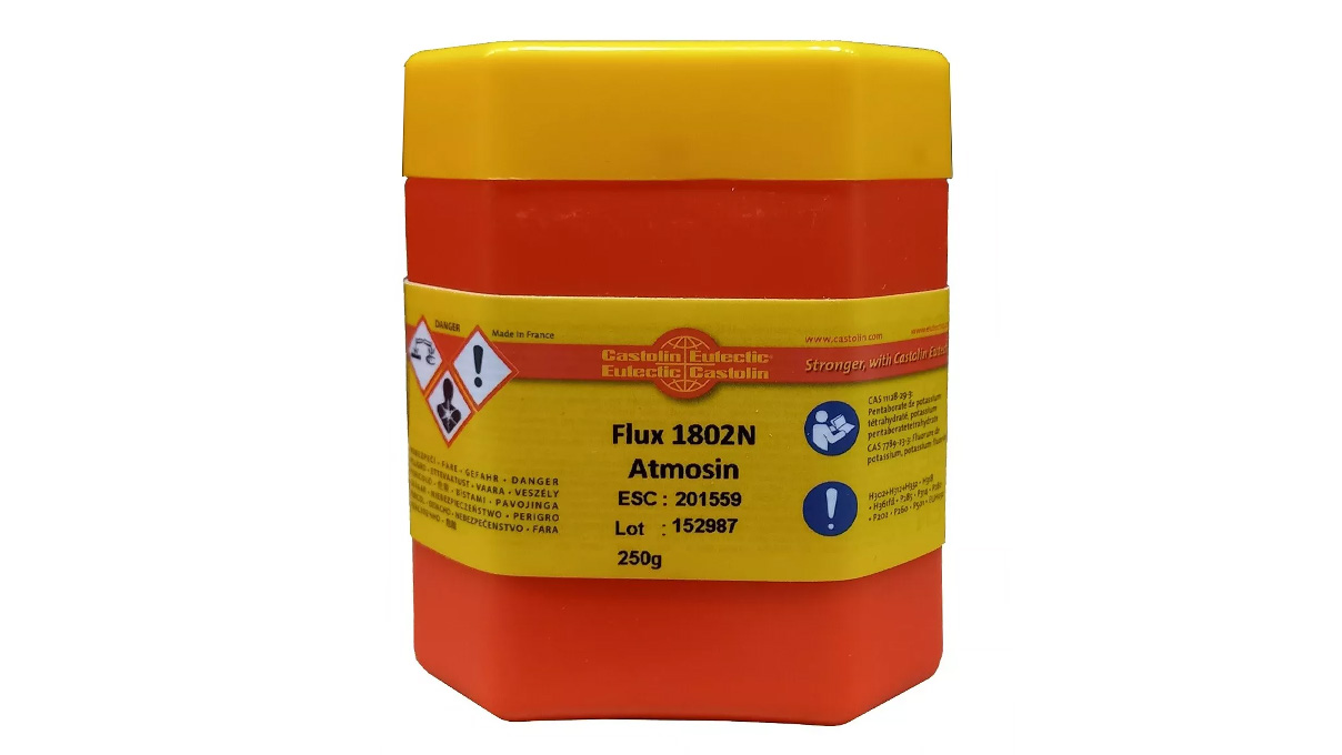 Flussmittel Castolin 1802 N für Silberhartlote, 250 g