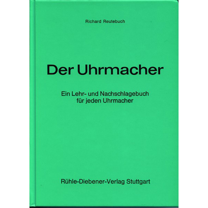 Fachbuch 
Der Uhrmacher
