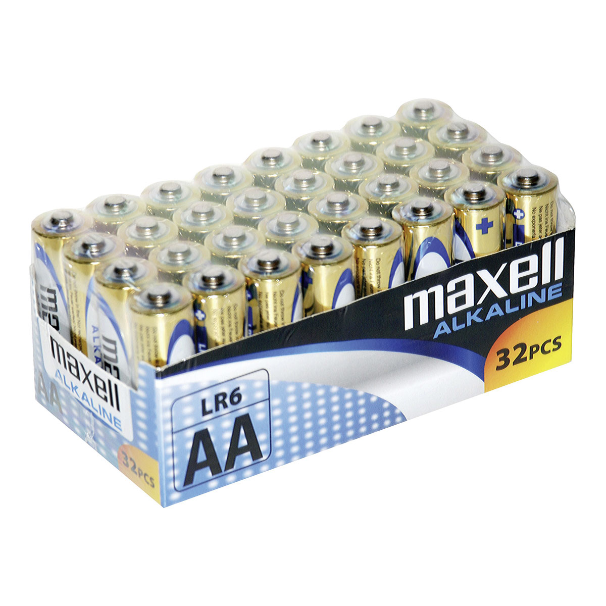 Maxell Pack Shrink 32 Stück LR6 Mignon Alkaline 1,5 V AA E91