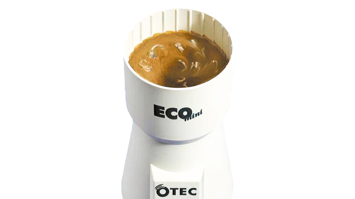 Eco-Mini Dry Tellerfliehkraft-Poliergerät, inkl. Walnussgranulat (grob und fein), Polierpaste und Siebschaufel
