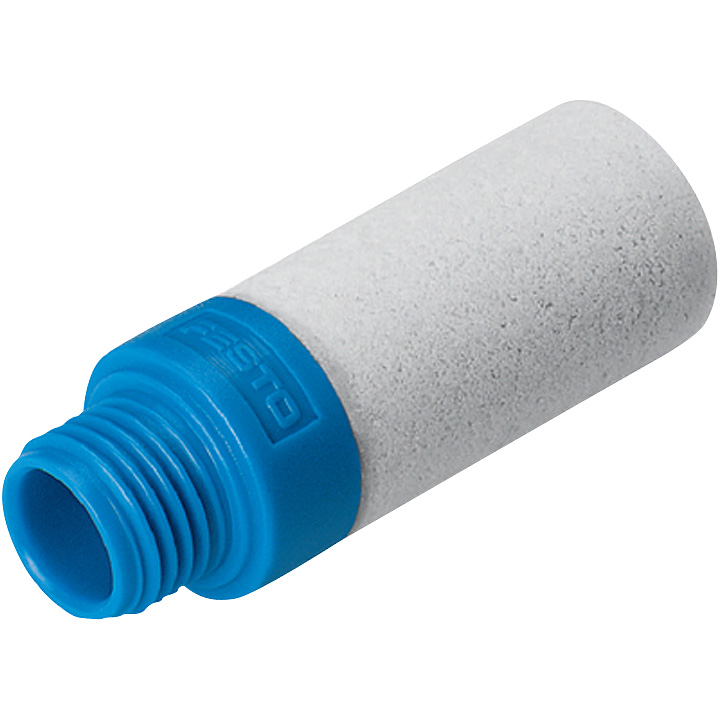 Exhaust silencer for vacuum suction unit N° 306140