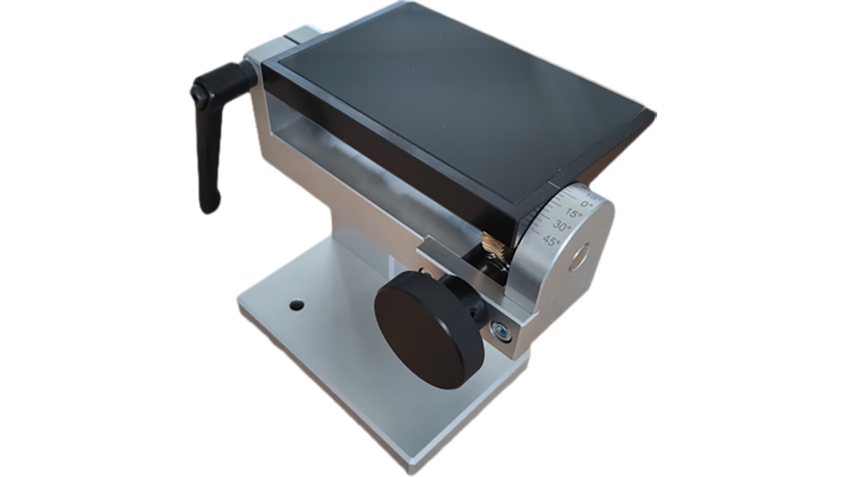 Support table for lapidary disc, with support, for Greiner SL2