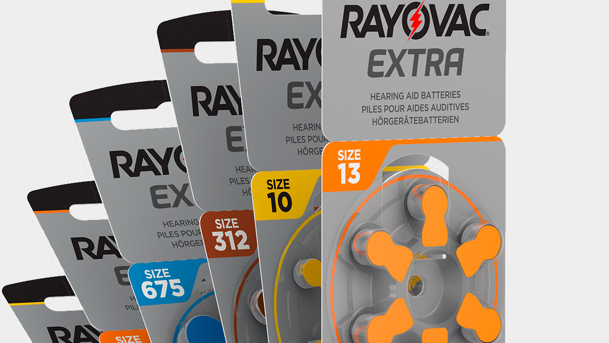 Rayovac Gehoorapparaat batterijen