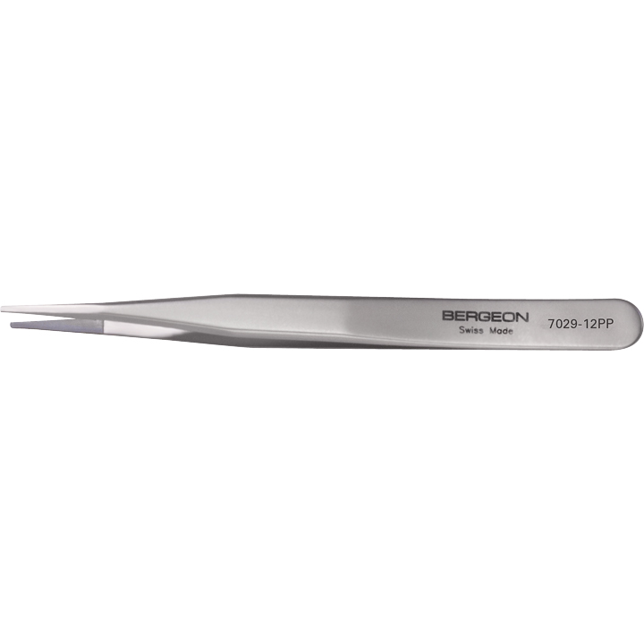 Bergeon 7026-PPT1-3 pincet vorm 3, fijn, 80 % anti-magnetischh, punten met PTFE coating
