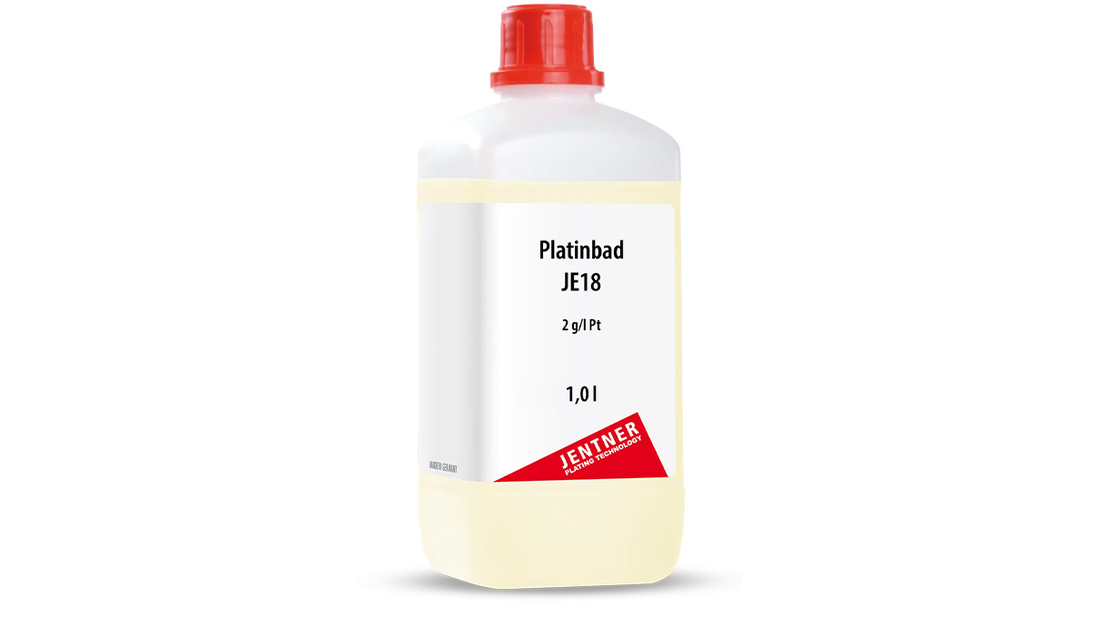 Jentner Platinum bath JE18, 2 g Pt/l, acidic, ready to use, 1 l