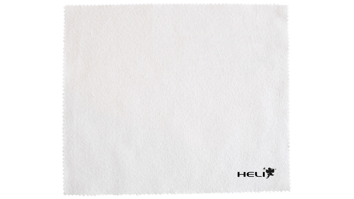 Jewelry care cloth, natural white, 24 x 20 cm, 100 pieces