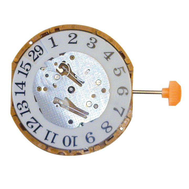 AU-Werk Miyota GP10 12''' DATE12 SS BIG DATE Quarz (371 | SR920SW)
