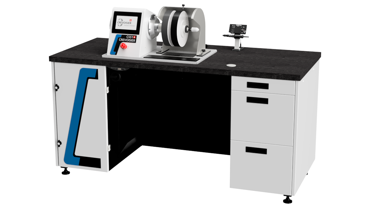 Crevoisier C551 (M12) mit Werktisch S-Line Comfort, ohne Einfassung, inkl. Absaugung, Tischplatte
schieferfarben, Netzteil unten (400 V) Crevoisier C551 (M12) mit Werktisch S-Line Comfort, ohne Einfassung, inkl. Absaugung, Tischplatte
schieferfarben, Netzteil unten (400 V)