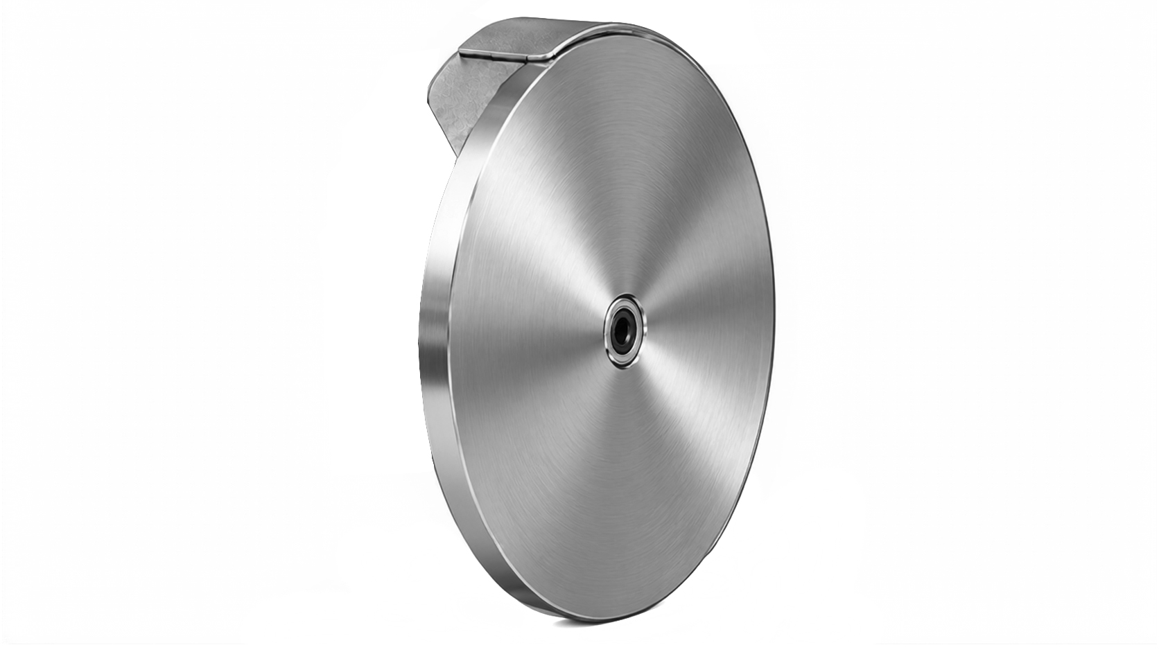 Système de lapidage avec disque plat en fonte Ø 240 mm pour machines Micromecalp, avec capot de
protection