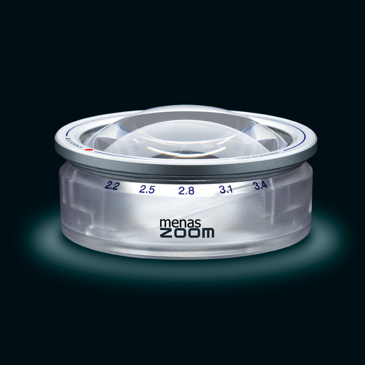Eschenbach 14388 menasZoom, Aufsetzlupe, Vergrößerung 2,2x - 3,4x
