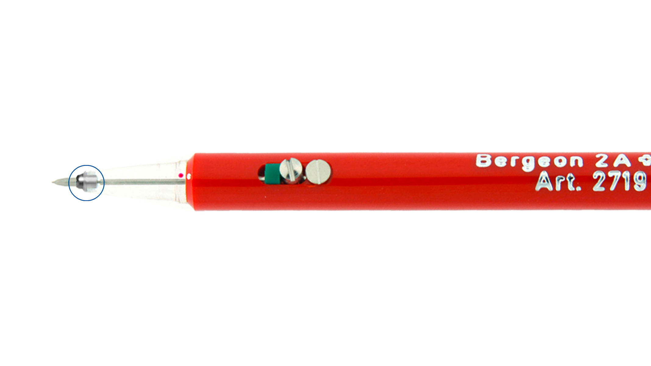 Bergeon 2719-D stalen huls voor automatische oliegever 2719-2A