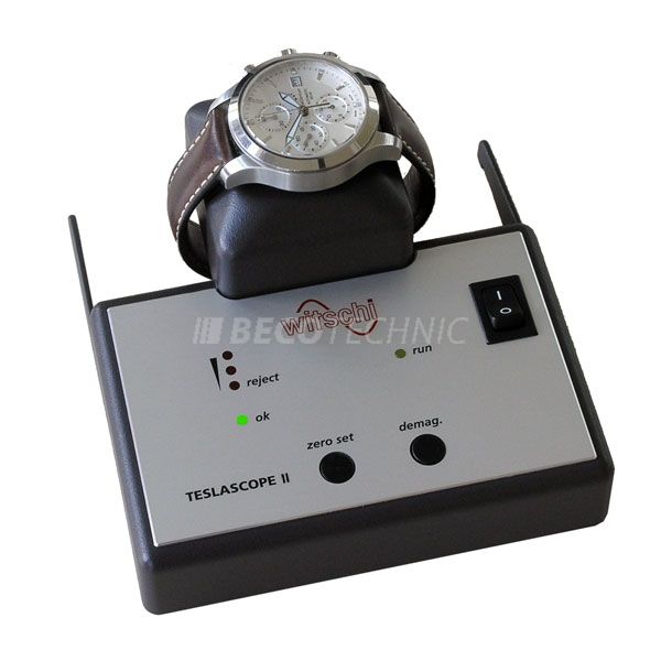Witschi Teslascope II for measuring magnetism and demagnization