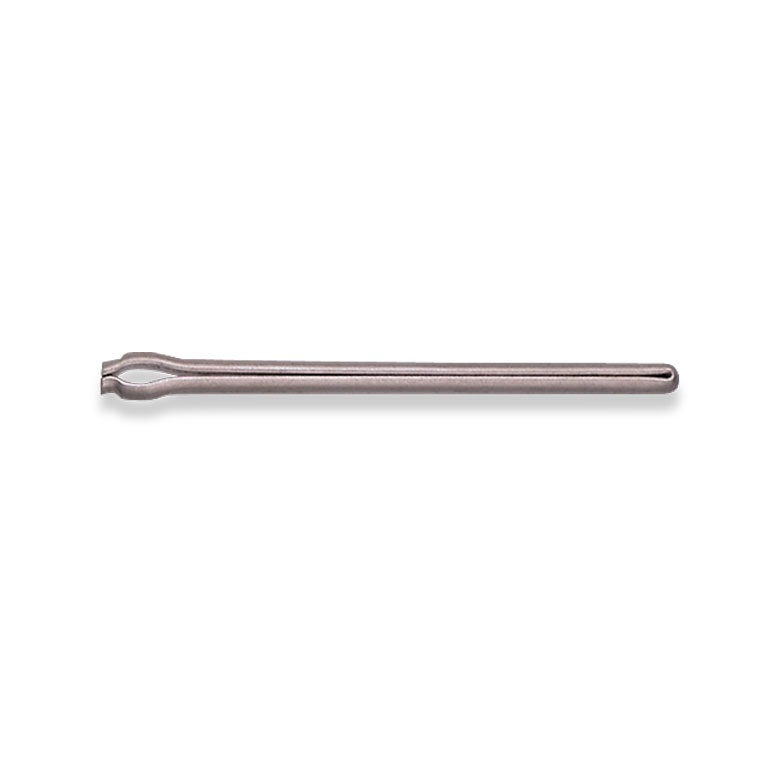 100 Split pins, length 12 mm, Ø 0,9 mm, for metal bracelets