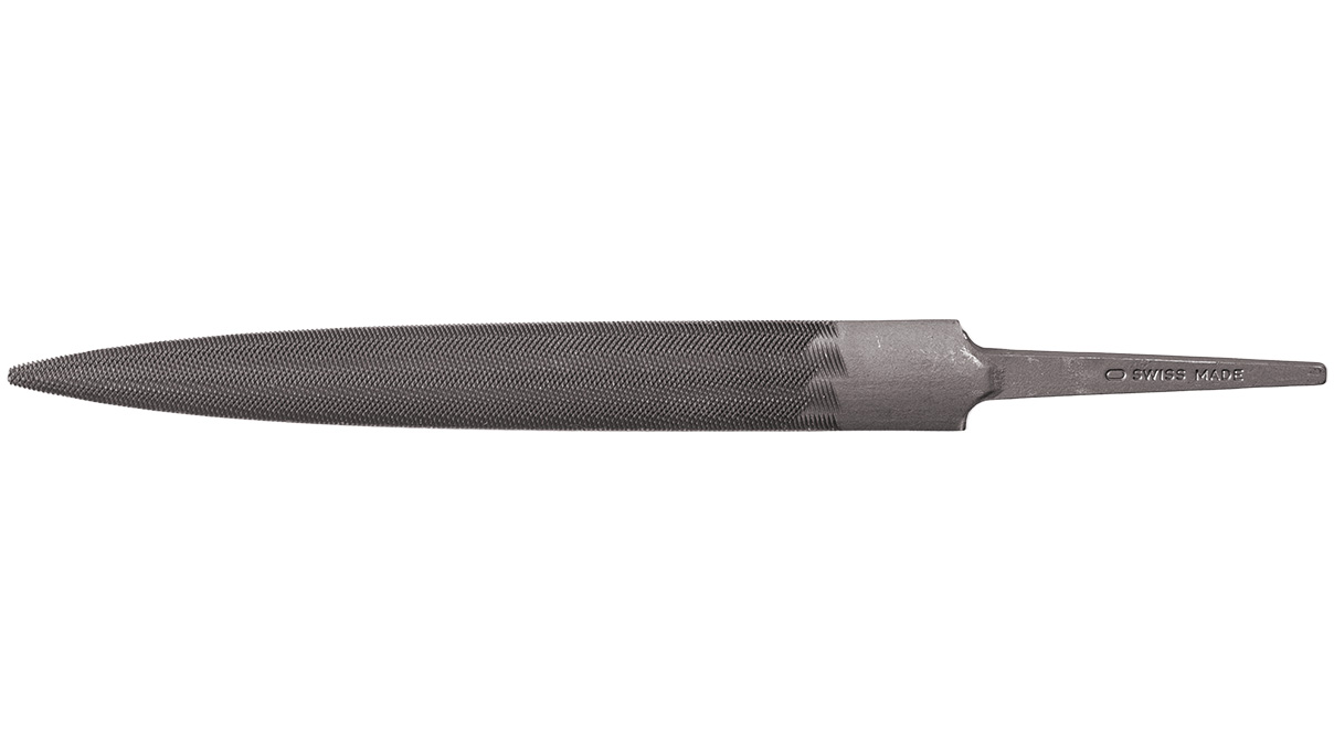 Vallorbe Präzisionsfeile, halbrund, 150 mm, Hieb 5 Vallorbe Präzisionsfeile, Vogelzunge, 100 mm, Hieb 4