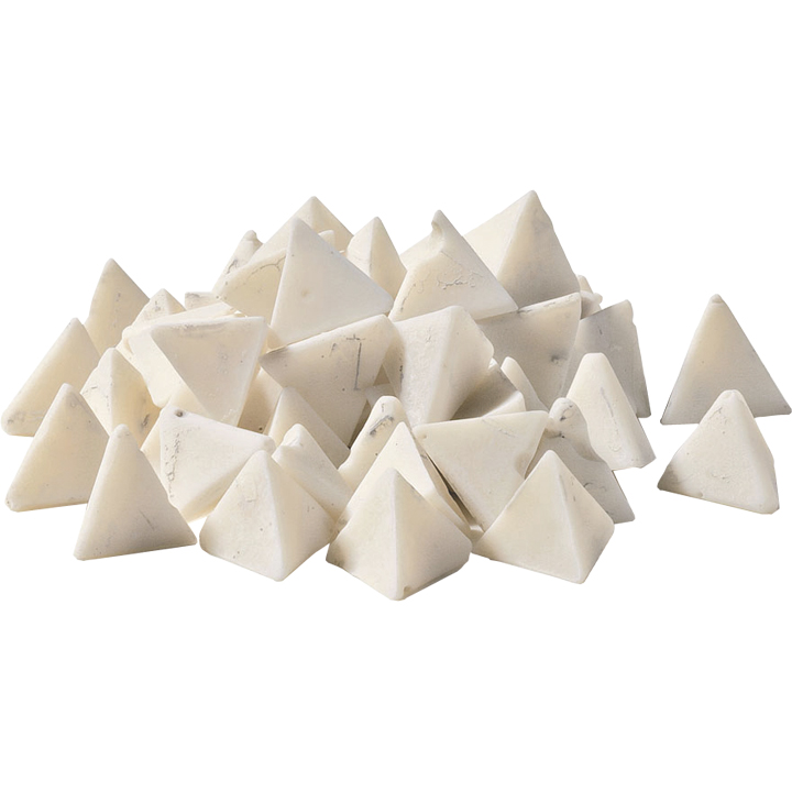 Schleifkörper PX 10 (Pyramide) aus Kunststoff, fein, 5 kg