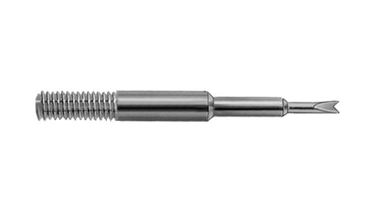 Bergeon 6767-AF Ersatzgabel, 1,2 mm, für Federstegwerkzeug, 100 Stück