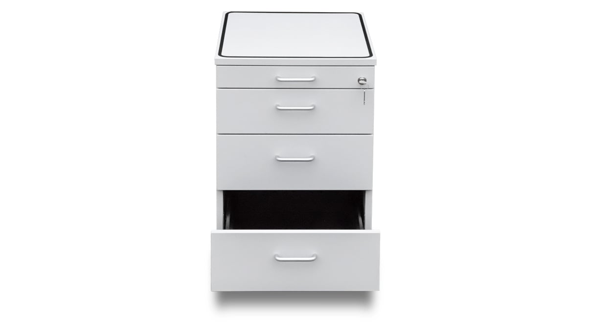 Ergolift Evolution drawer container, silk gray