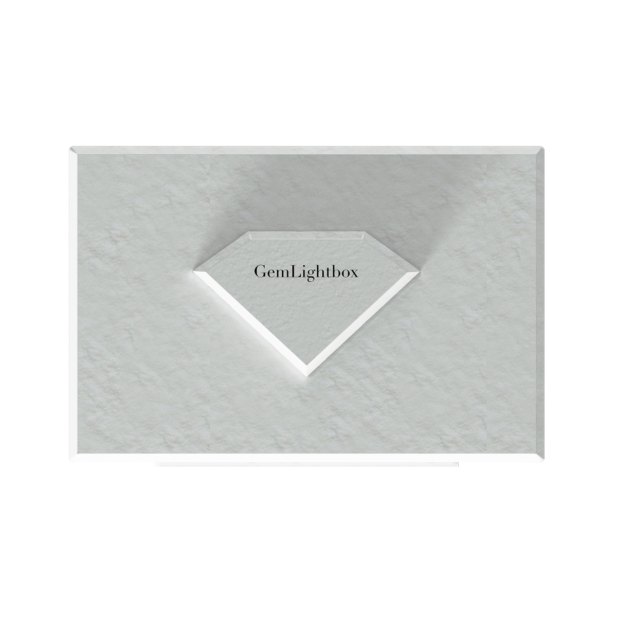 GemLightbox, Mini-Fotostudio für Schmuck und Edelsteine, mit LED Beleuchtung, Bluetooth, 100 – 240 V