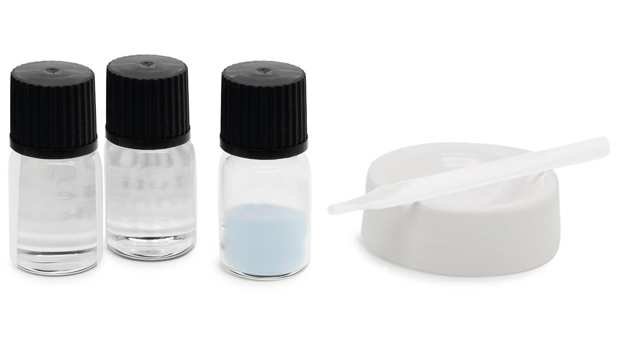 Swiss Super-LumiNova Set for making luminous paste, BG W9