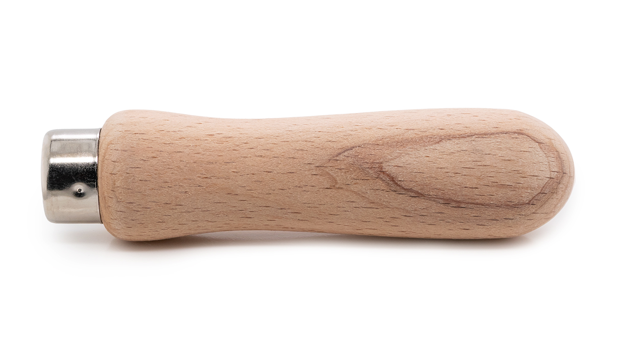 Wooden handle for precision files, 100 mm
