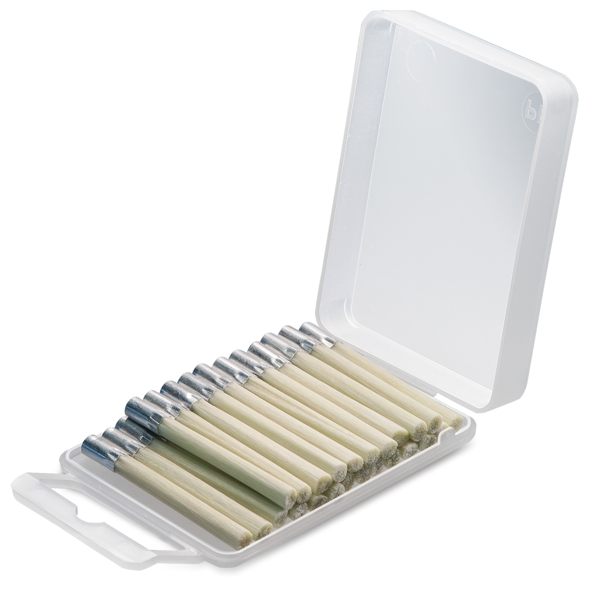Replacement brushes, fiberglass, for scratch brush N° 207330, 24 pcs
