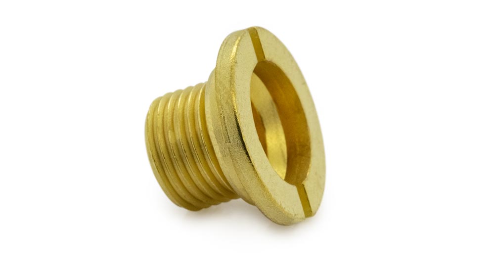 Central screw brass 7,0 mm