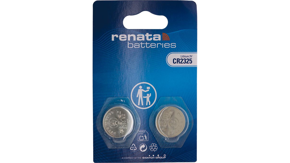 Renata CR 2325 lithium, 2-pack