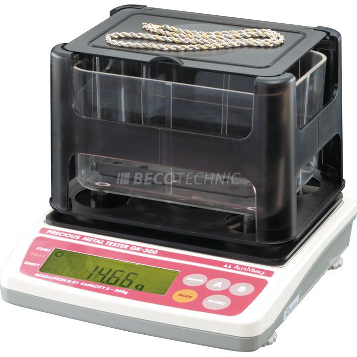 Gold Tester GK-300 instrument for determination of density for gold