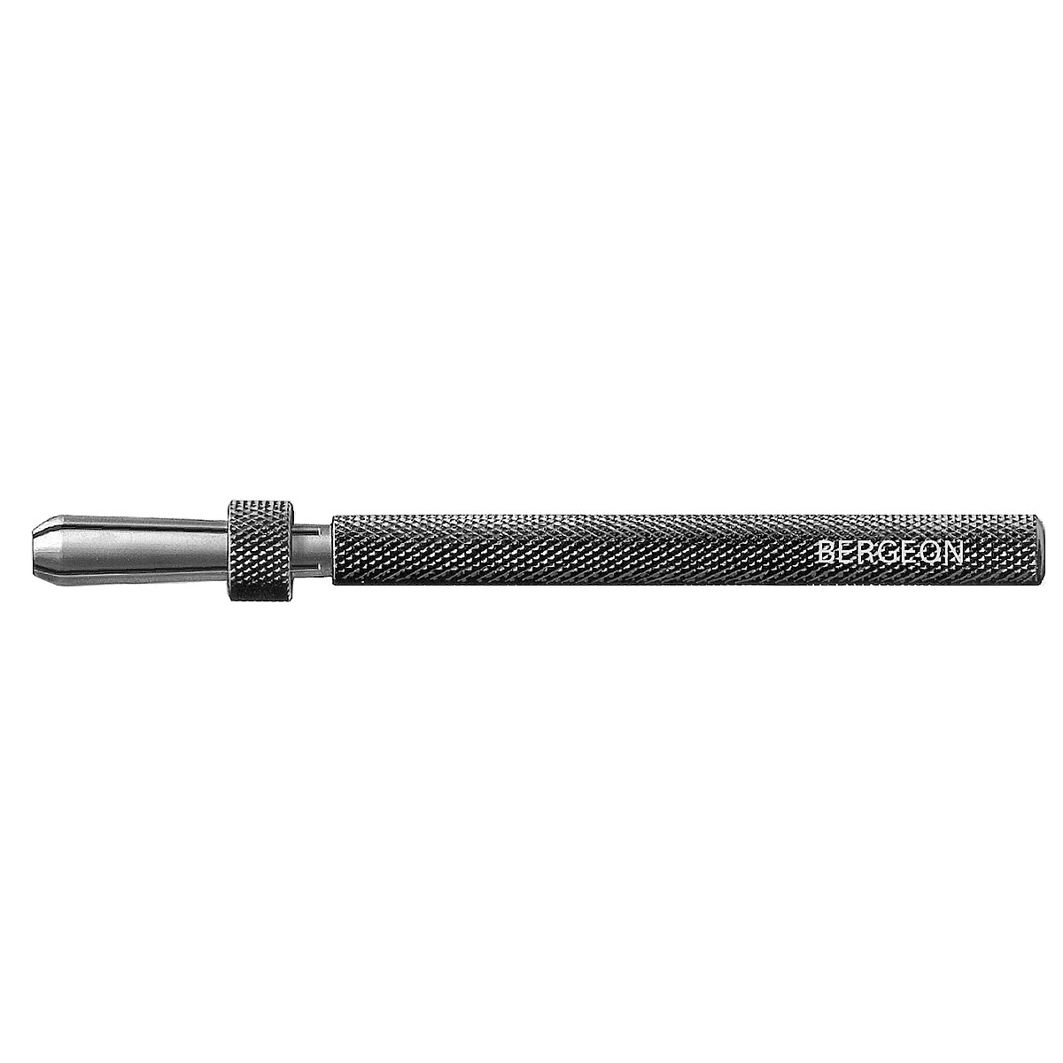 Bergeon 30432 pin vice with slide lock, clamping range 0 - 1,5 mm, length 110 mm
